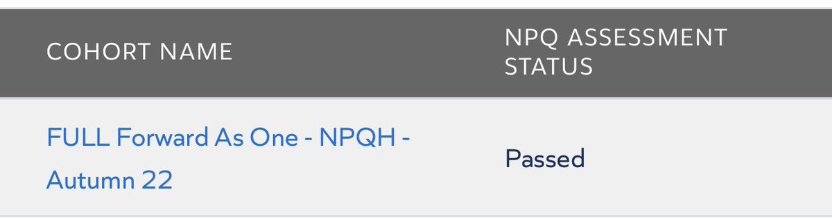 NPQH passed 💪 thanks <a href="/Ambition_Inst/">Ambition Institute</a>  🎉