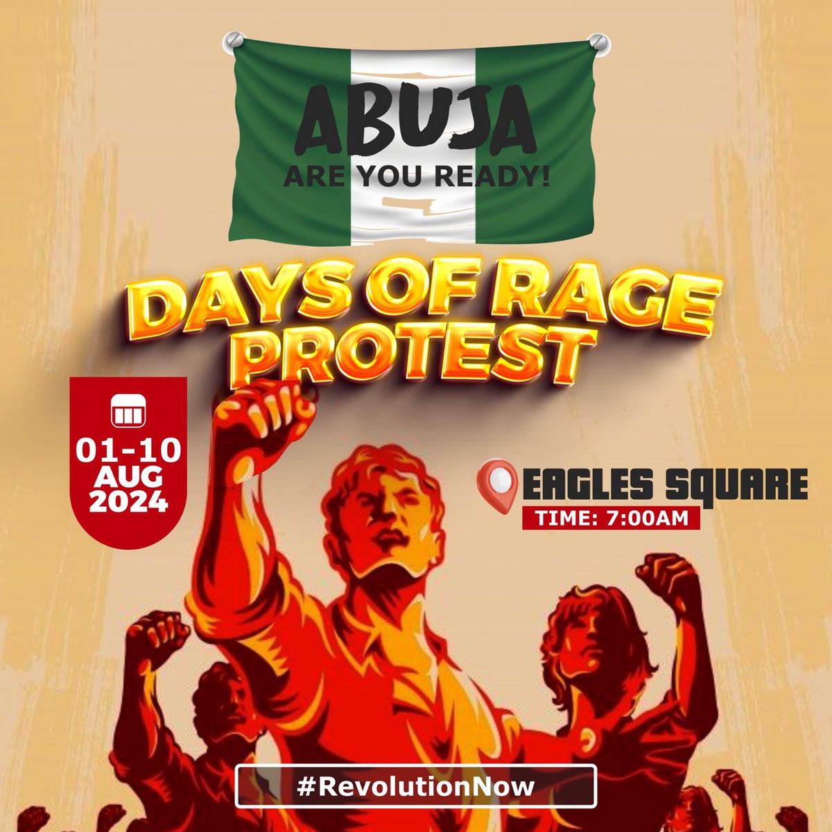 Abuja are you ready? #EndBadGovernanceInNigeria