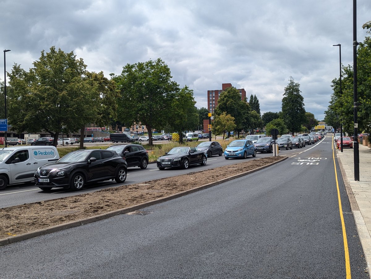 The proposals include a shared pedestrian/cycle lane east-bound on a fast downhill section of the road. 

This goes against TfL guidance that clearly states: 

“Cyclists and pedestrians should not be forced together where there is space to keep them apart.”