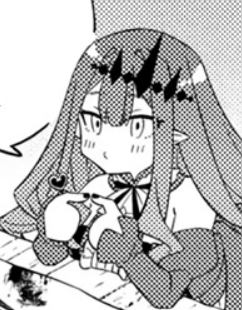 "Y un bechito."

Pout.