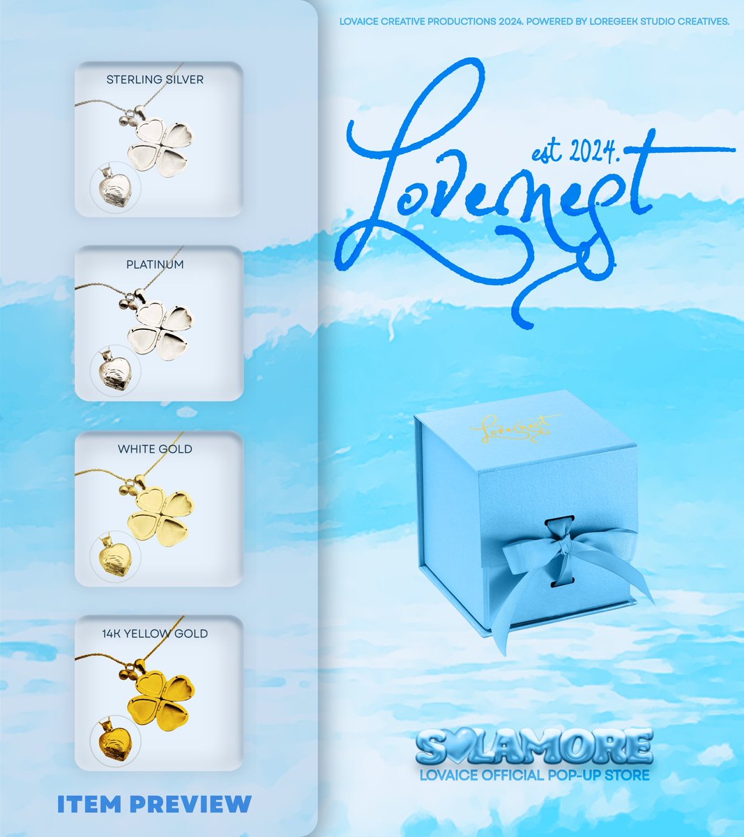 LA_SOLAMORE's tweet photo. ㅤ                  

              【  ﹫ LOVAICEOFFCL  :  SOLAMORE  】
ㅤ  ㅤ  LOVENEST Preview   #CHISA🎀  #EIROS🩵 
ㅤ https://t.co/w502cbVzSR