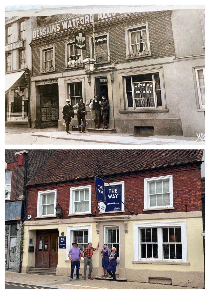 The Plume of Feathers Pub - 1915
And
The Way Coffee House - 2024

What a transformation! Come on in and hear how God transforms more than just building but lives as well.