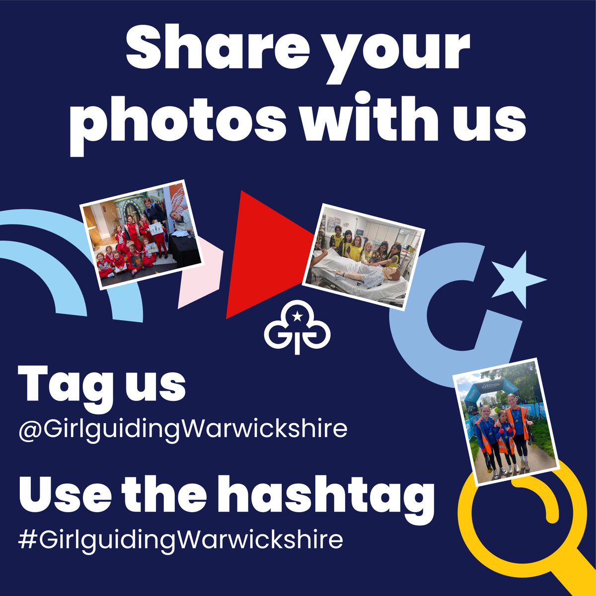 We ❤ sharing what our members have been up to!

There are so many ways to send your photos for us to share! 📸🤳

🏷 Tag us @GirlguidingWarwickshire or us the hashtag #girlguidingwarwickshire

📩 Email us communications@GGW.org.uk

📥 DM us on Facebook, Instagram or X