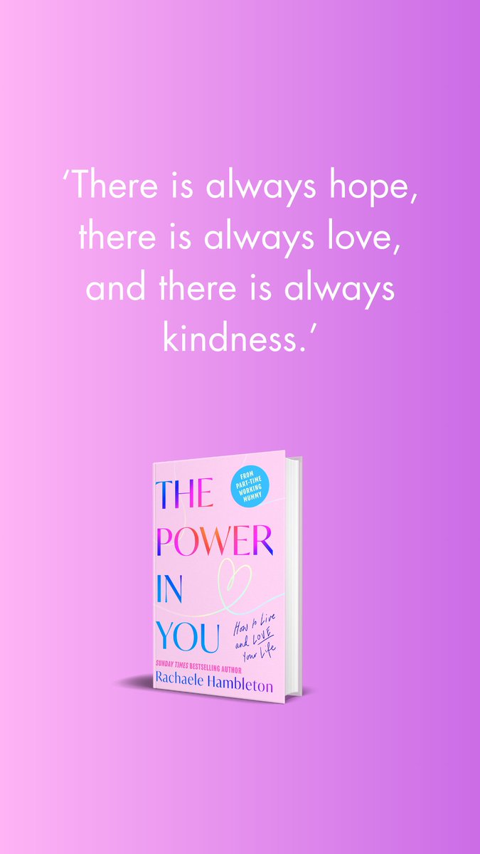 BLM_Agency's tweet photo. The Power in You by Rachaele Hambleton is published TODAY with @LittleBrownUK!

Your guide to finding your inner power and leading a life you love.

The Power in You 👉 https://t.co/8X1ZXCBRII https://t.co/UvD7thOPmo