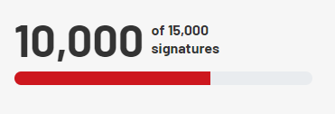 We did it! 🎉

10,000 signatures in 72 hours! 

Keep signing and sharing - lets get to 15,000! 

megaphone.org.uk/petitions/save…