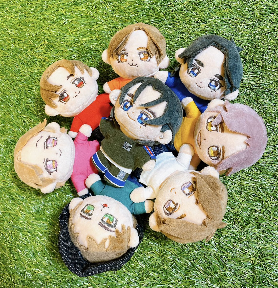 Travis Japan 10㎝ちびぬい集合🐯 元太は髪型違いで2体作りました