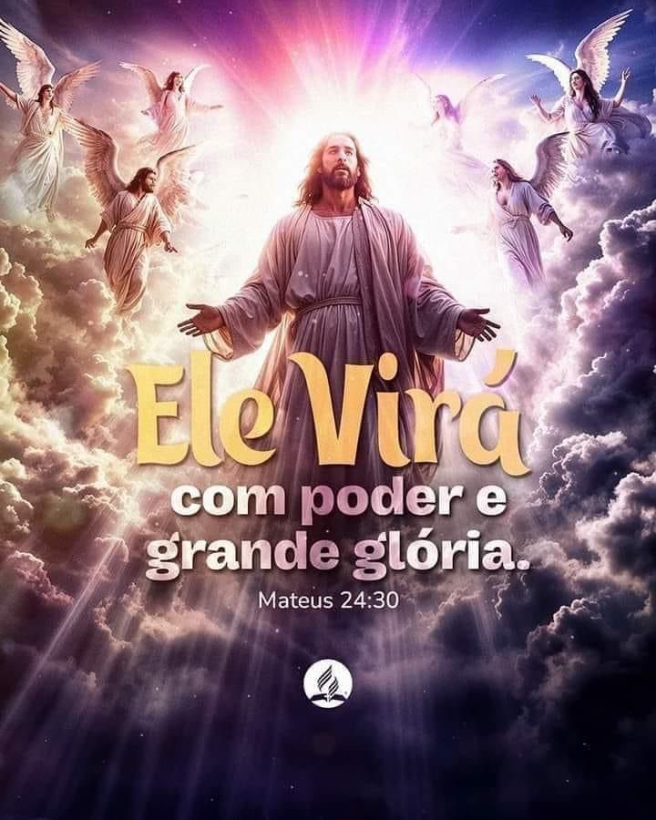 paulistaoeste's tweet image. Falta pouco! Em breve nossos olhos verão o Salvador voltando com poder e grande glória para dar vida eterna a todos quantos O aceitaram. 🙌🏻
❤️ Logo nossa maior esperança será realidade!