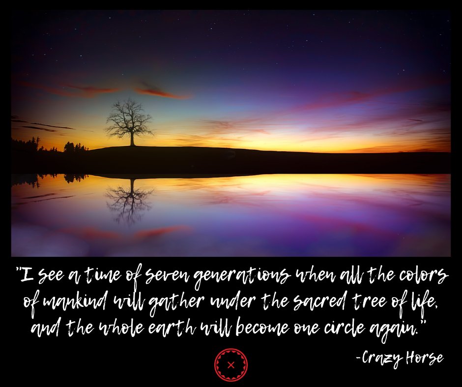 ProjNativeHope's tweet photo. #ThursdayThoughts #ThoughtfulThursday #Thursday #NativeThoughts #NativeHope #NativeAmerican #Native #NativePride #CrazyHorse #OneCircle #ComeTogether https://t.co/x5WNH8kZgf
