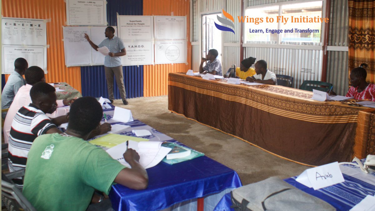 Monday of this week marks the beginning of advanced 5 Days training program facilitated by the esteemed Mr. Derick at <a href="/Wings2fly_CBO/">Wings to Fly Initiative - CBO</a>  
Our dedicated team will be immersing themselves in the wingstoflyinitiative.org/projects/Thriv…, gaining invaluable knowledge and skills. 
Thanks to Everyone.