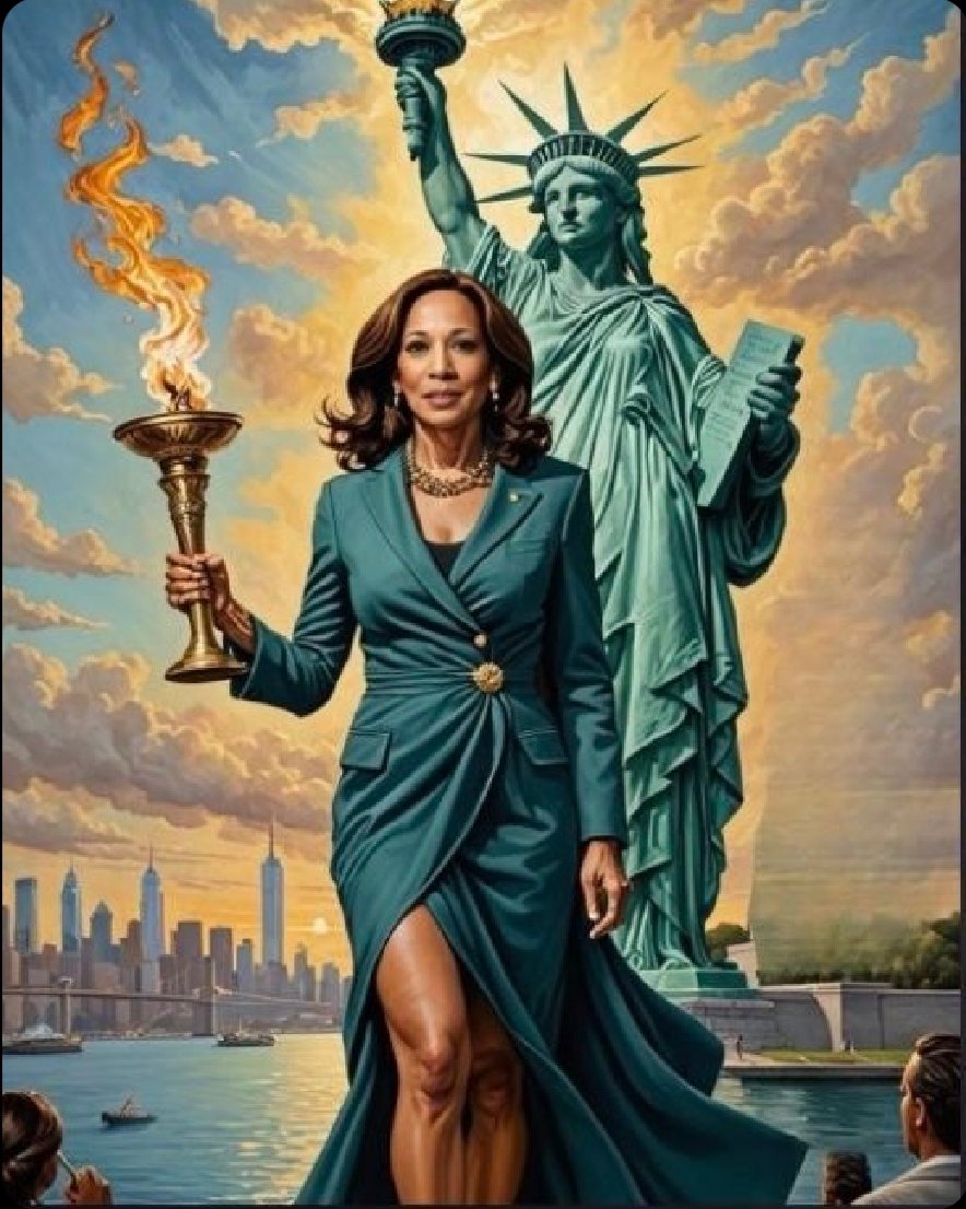 Harris_On_SOL's tweet photo. Kamala Harris: Visionary, strong, and inclusive. She’s ready to lead America forward! 💪🚀🇺🇸 
$HARRIS #KHive #KamalaHarris #Harris2024 #Kamala2024 #solana https://t.co/Zho9IfUyMz