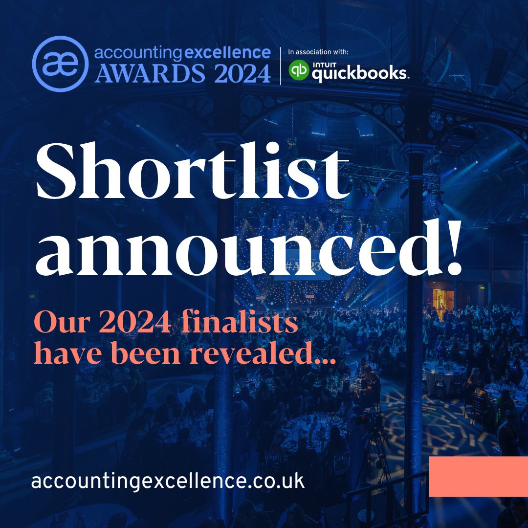 OUR 2024 SHORTLIST IS OFFICIALLY HERE! 🙌

Wthout further ado, take a look at the incredible group of accountancy firms, teams and individuals that have made up this year's shortlist.

A huge congratulations to you all! 💙

View the shortlist here: ow.ly/ulxT50SJZau