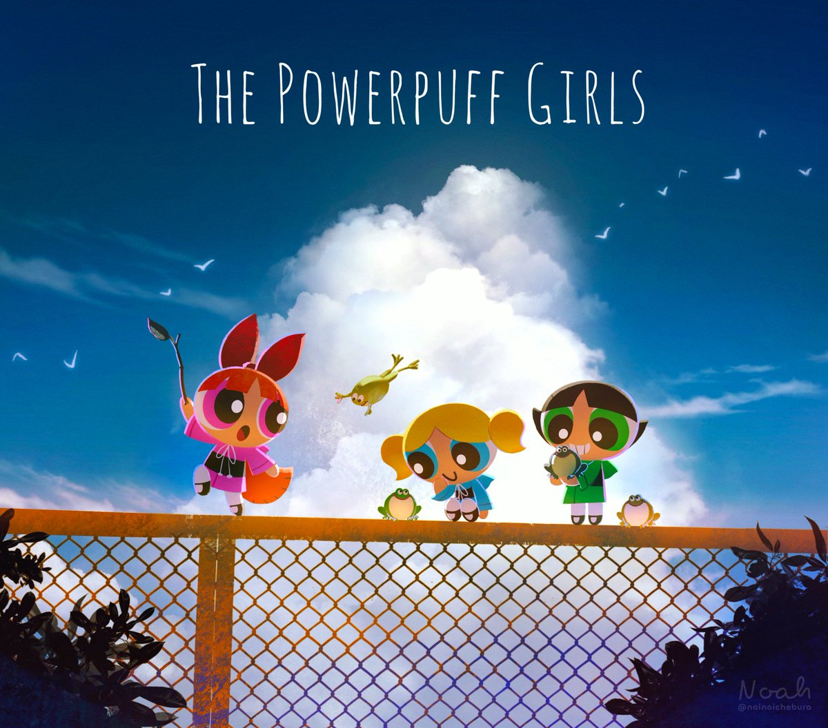☁️☀️🐸
#PPG #PowerpuffGirls