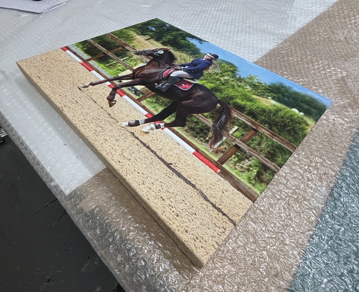 First4frames's tweet image. Excited to share our latest work at First4Frames! Today, we printed and stretched high-quality canvases, complete with a gallery wrap that enhances every piece without cutting into your image.  Visit us to bring your vision to life on canvas!