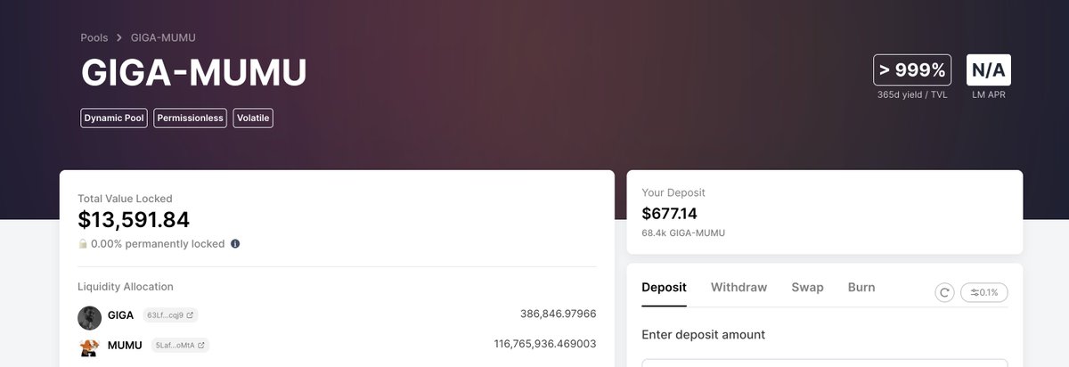 Already up more than 2x on the position all while earning loads of <a href="/MeteoraAG/">Meteora</a> points