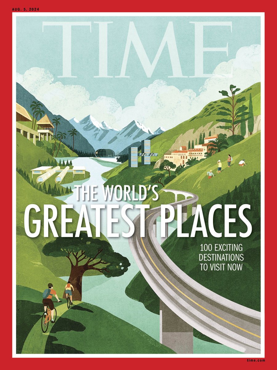 TIME's tweet image. Introducing the World’s Greatest Places of 2024—100 extraordinary destinations to explore ti.me/3WkWL8p