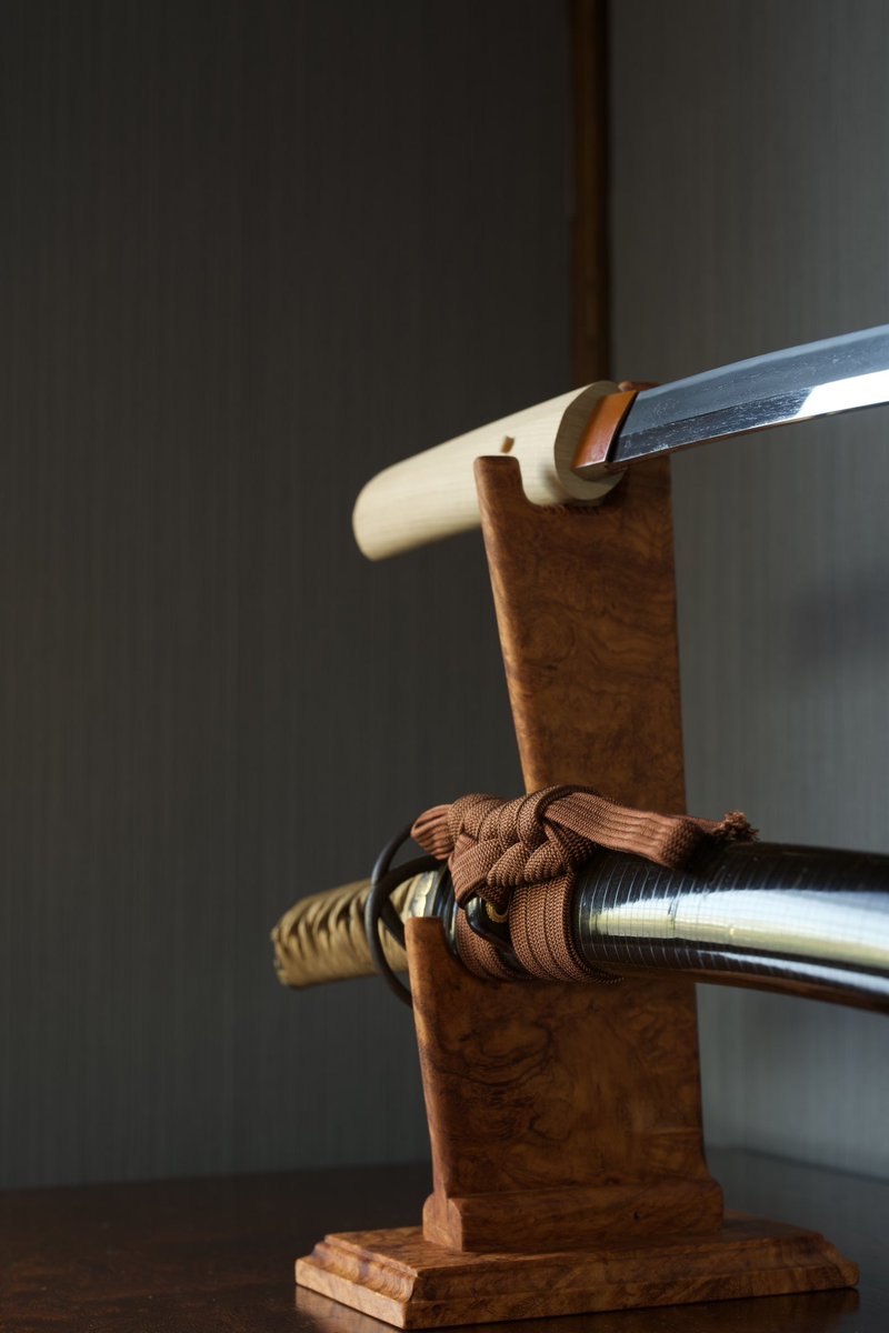 ええわぁ…刀掛け頼んで良かった