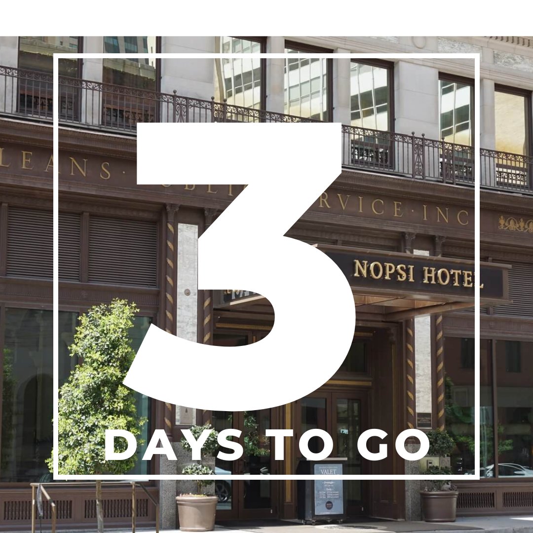 3 more days until IPAC's 3 day conference!