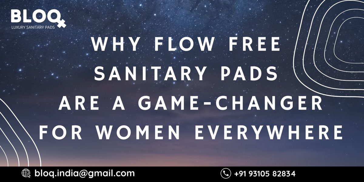 nehakohi's tweet image. Why Flow Free Sanitary Pads are a Game-Changer for Women Everywhere
Periods are a natural part of a woman’s life, yet they often come with discomfort, inconvenience, and even stigma. 
Visit us : bloq.co.in/post/why-flow-…

#bloqcare #ExtraCoverage #HealthandHygiene #MenstrualHygiene