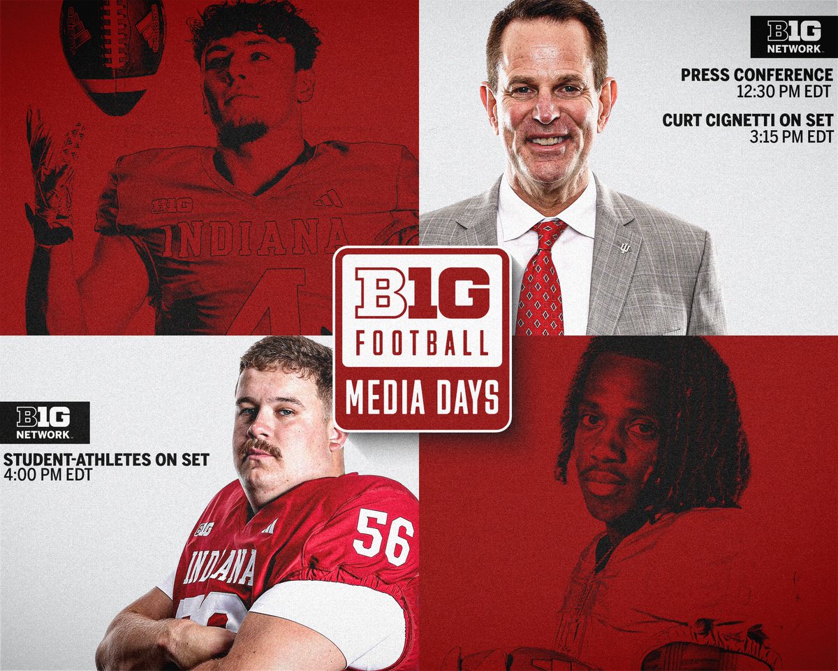 IndianaFootball's tweet photo. It’s our turn. https://t.co/Luivvy3wmq