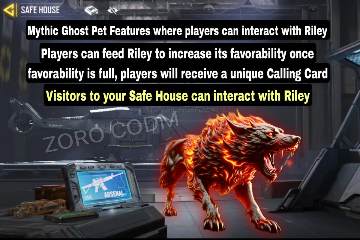 ZORO_COD's tweet photo. Myself Ghost Riley's Special Feature ! #CODm @LeakersOnDuty @M2Games2 @CODMobile_ES @codmINTEL https://t.co/67JM1w3dGl