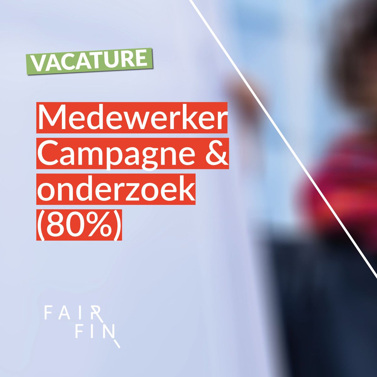 ✅Samen met ons team de financiële sector op de korrel nemen
✅Diep graven in financiële cijfers 
✅Straffe campagnes/acties bedenken
✅Sterke samenwerkingen opzetten met andere orgs

Klinkt dit als iets voor jou? Solliciteer dan ten laatste op 5 september
fairfin.be/medewerker-cam…