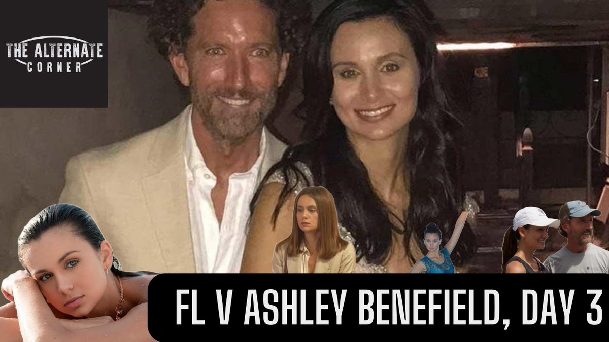 I am going live for Day 3 of the #AshleyBenefieldTrial at 8.30am EST // 1.30pm UK Time youtube.com/watch?v=8W2qGN… #AshleyBenefield #BlackSwanMurderTrial #BallerinaMurderTrial #dougbenefield