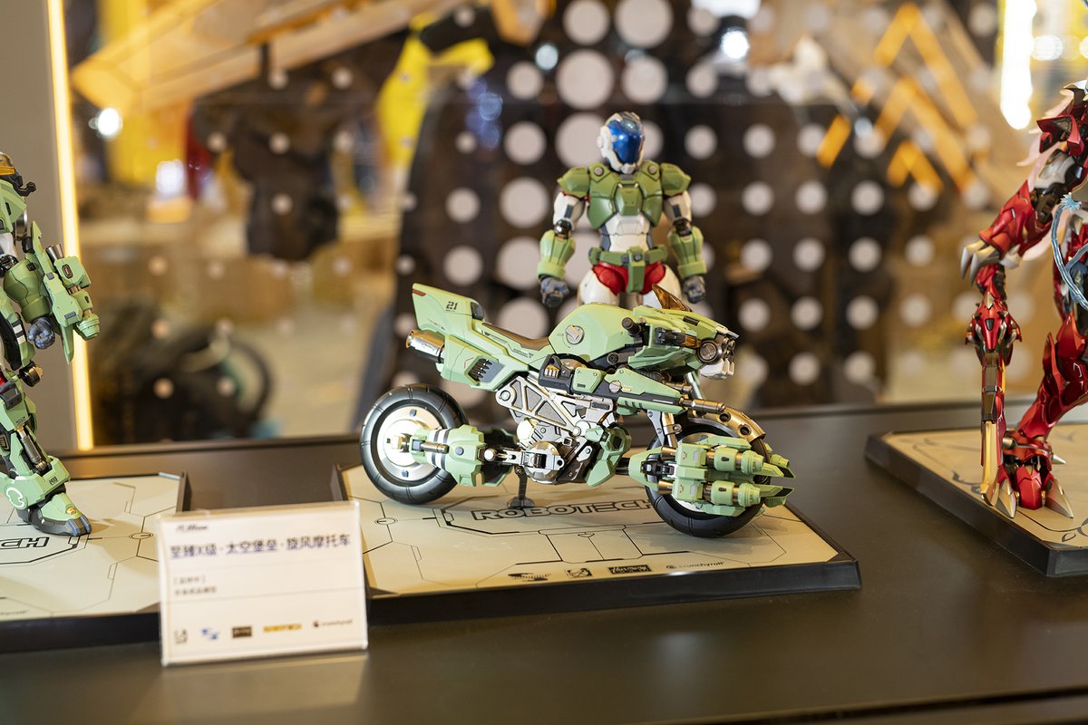 GokinMr's tweet photo. [Mostre e Eventi] ChinaJoy 2024 : Tutte le novità di Moshow Toys https://t.co/NAMkGFqmD8 #機甲創世記モスピーダ #robotech #mecha #anime #Moshowtoy #macorss #mospeda #chinajoy2024 https://t.co/hSR74MVo1t