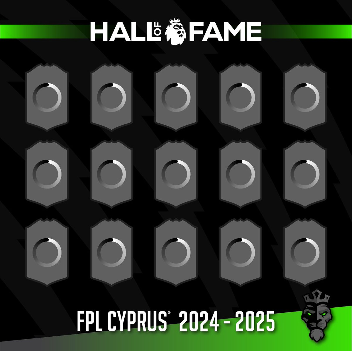 🚨 FPL CYPRUS®️ HALL OF FAME BOARD 2024 - 2025 🚨
