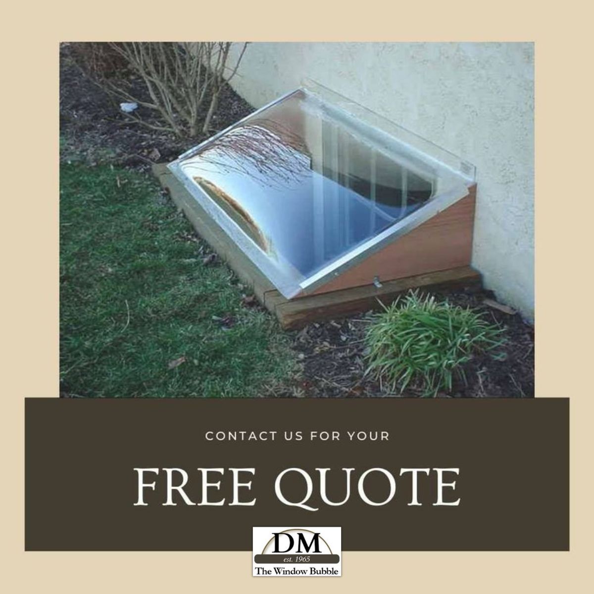 windowbubble's tweet image. Are you in need of a custom window well cover? The whole process is easy and takes just a few minutes. You don't need to figure out the model or size you need. Just measure your wells, and we'll do the rest! windowbubble.com/price-quote/ 

#windowwellcovers
