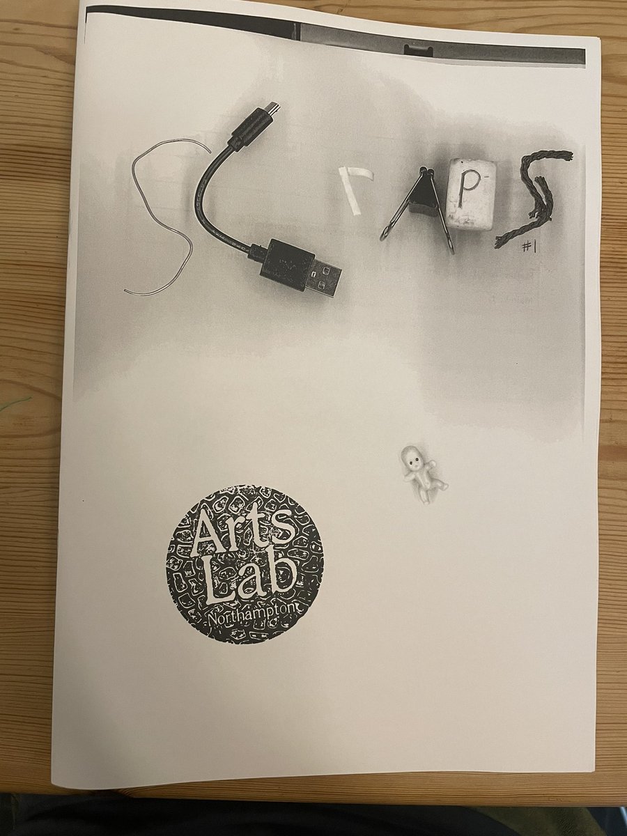 Presenting…Scraps No.1, a zine of odds and ends that never found a home before! Stocks are incredibly limited, so message if you’d like one! £3!