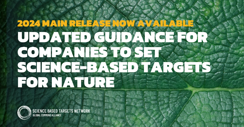 SBT_Network's tweet photo. Are you ready to take the 1st step in the 5-step process for setting #ScienceBasedTargets #ForNature? 👣

In Step 1, your company determines which environmental impacts it needs to address – and which are highest priority to get started with first. 🌱

Explore Step 1️⃣: Assess 👇