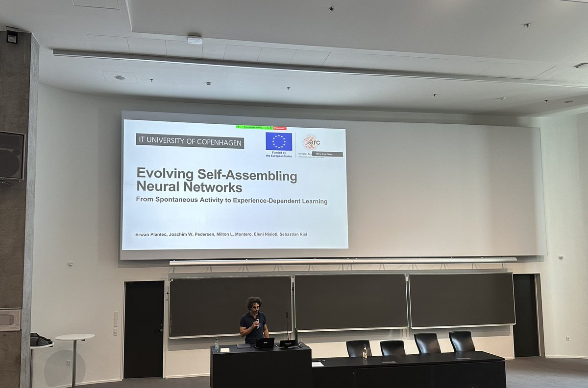 Let’s grow some artificial neural networks 🧠🧬 #ALIFE2024 #GROWAI