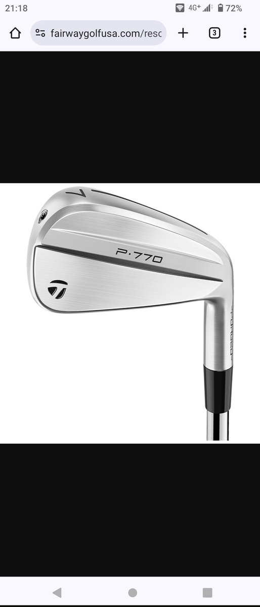 tab_show's tweet image. ヤバイ❗カッコいい🎶

＃テーラーメイド
＃Ｐ７７０
＃Ｐ７ＣＢ