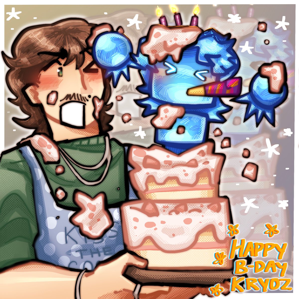happy birthday john 🤠
thanks for the last 6 years of content unc hope u enjoy your bday ❤️
( #kryoz #kryozfanart )