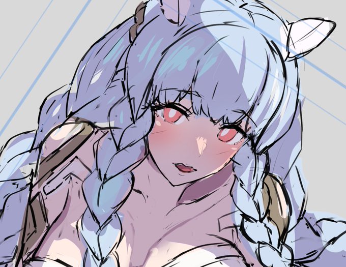 ラフ手直ししてました。声がタキオンとかカルミラ(マナカケンゴォ!)の人だとは思わなんだです。 