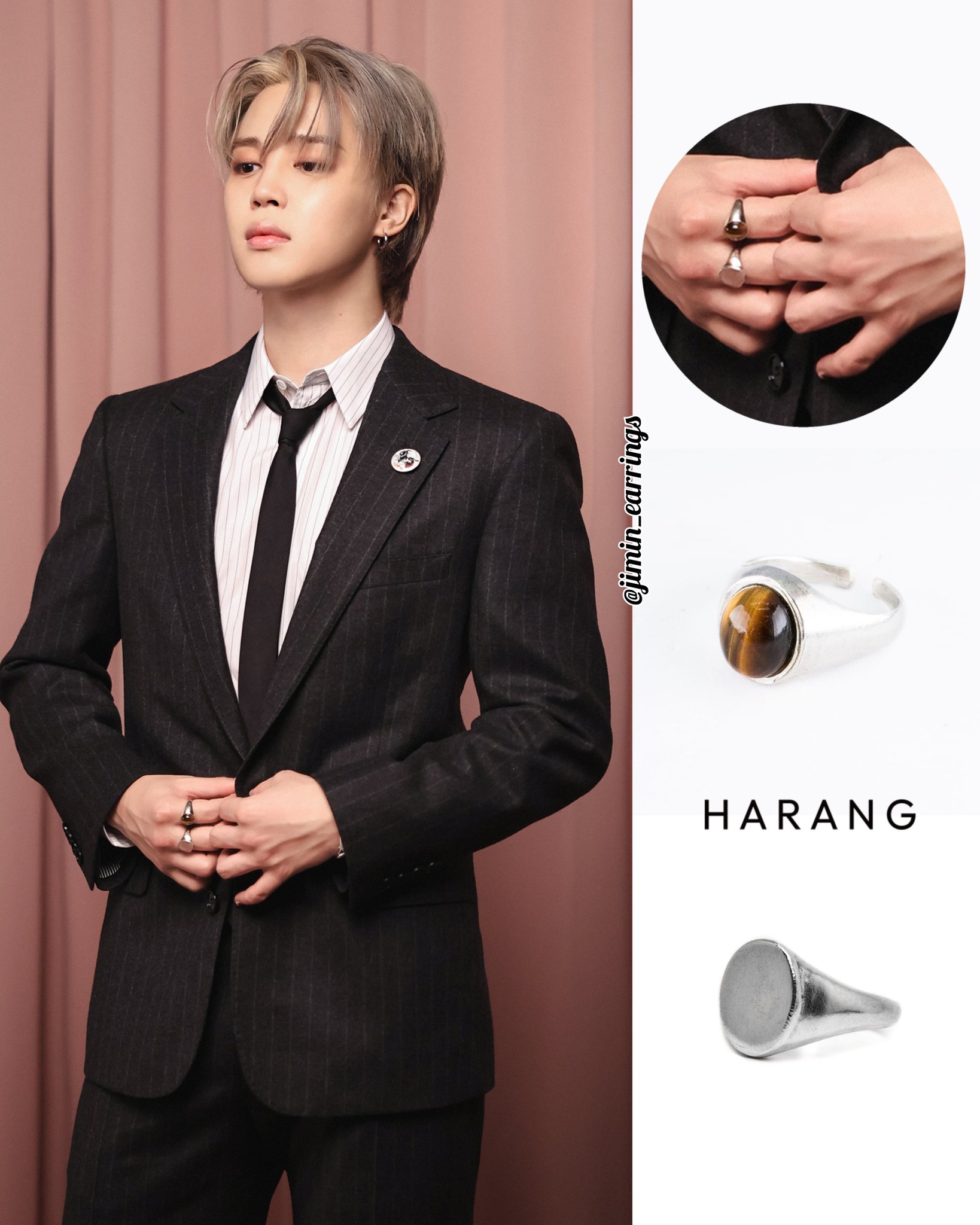 ジミン MUSE シルバー リング ♯14 Jimin Rings | eBay