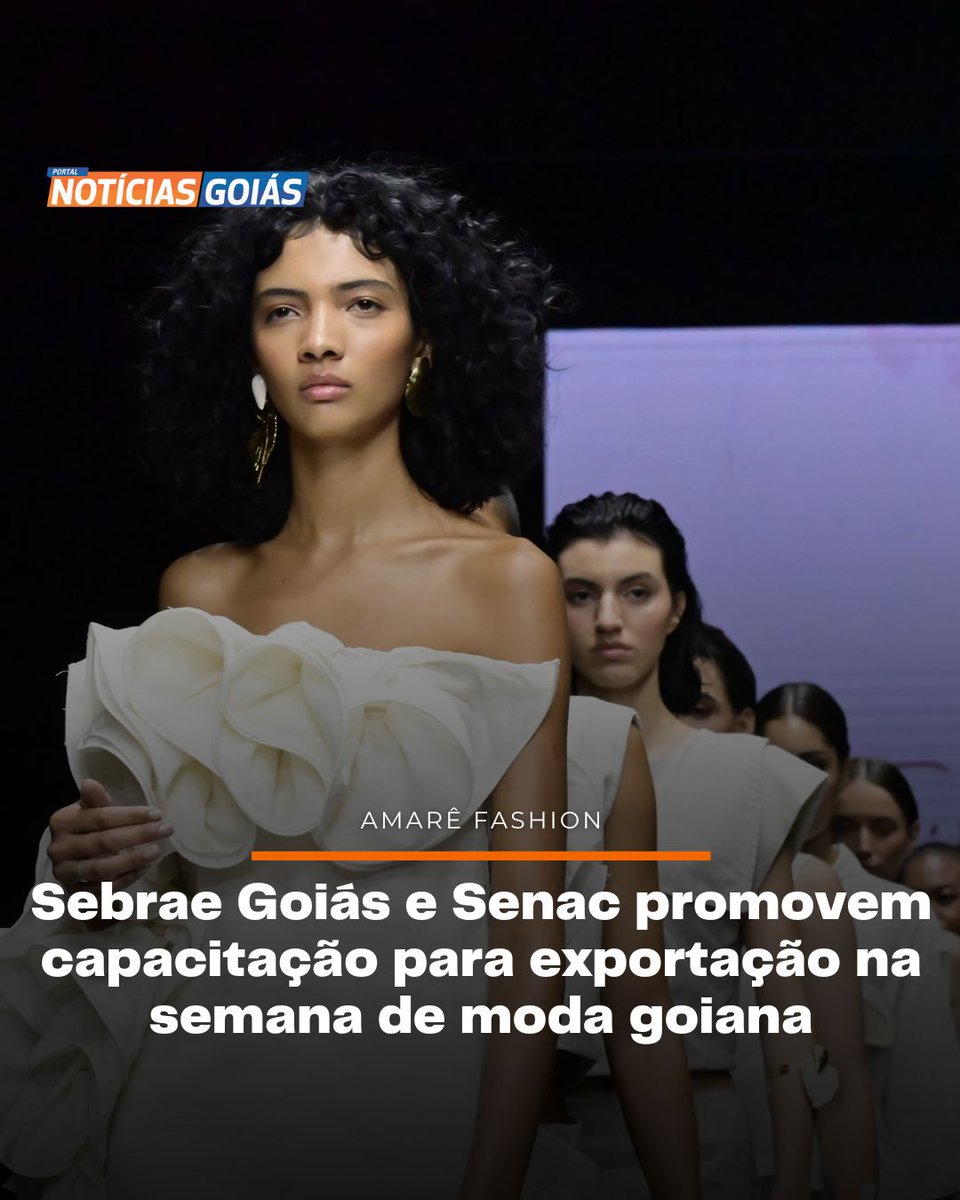 noticiasgoias1's tweet image. 🧵 *Amarê Fashion*

*Sebrae Goiás e Senac promovem capacitação para exportação na semana de moda goiana*  

Leia a matéria completa no link 👇

portalnoticiasgoias.com.br/sebrae-goias-e…

#Moda #AmarêFashion #SebraeGoiás #SenacGoiás #SemanadaModa