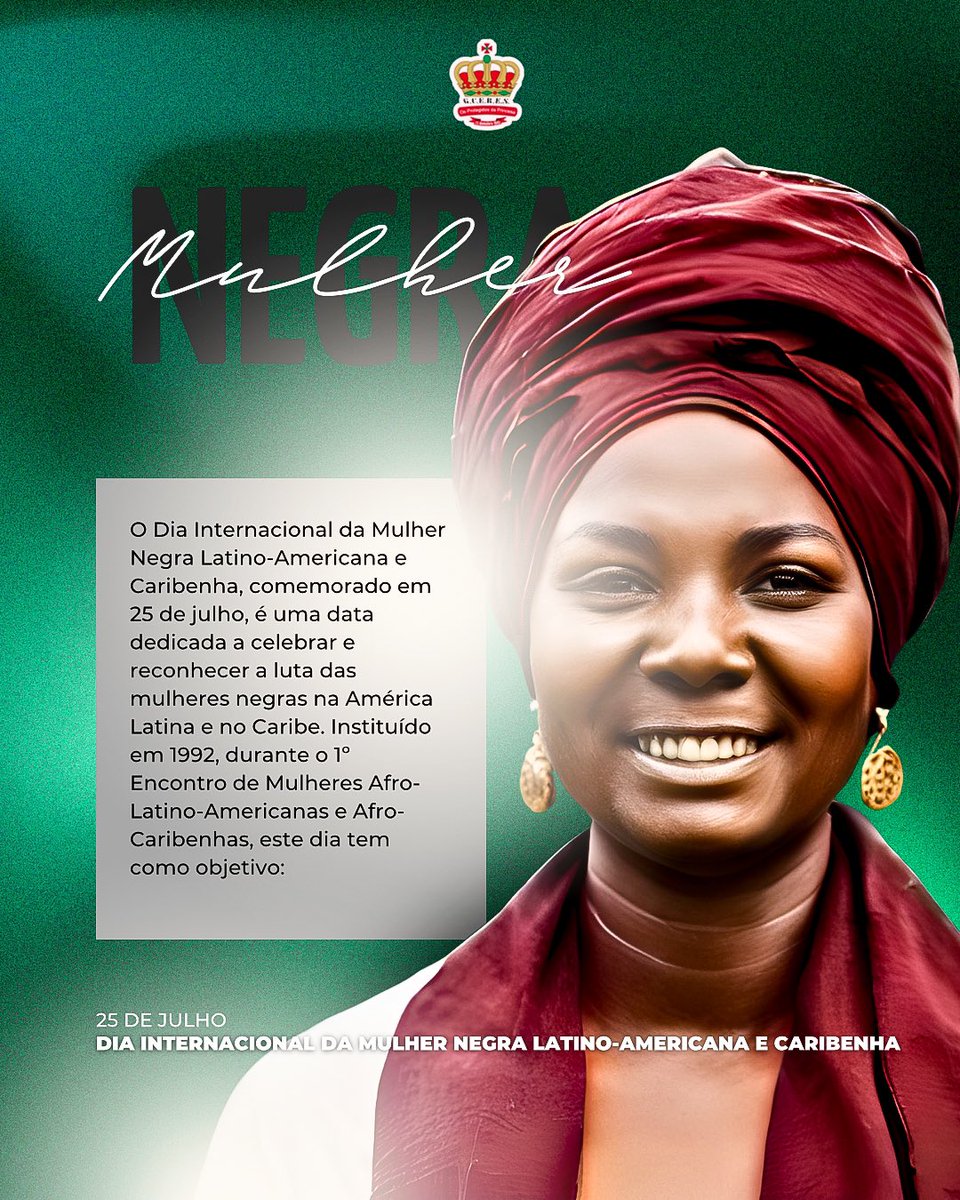 osprotegidos_'s tweet image. No Dia Internacional da Mulher Negra Latino-Americana e Caribenha, celebramos a força, a resistência e a beleza das nossas raízes.
#ForçaDaMulherNegra #SambaDeRaiz #DiaDaMulherNegra