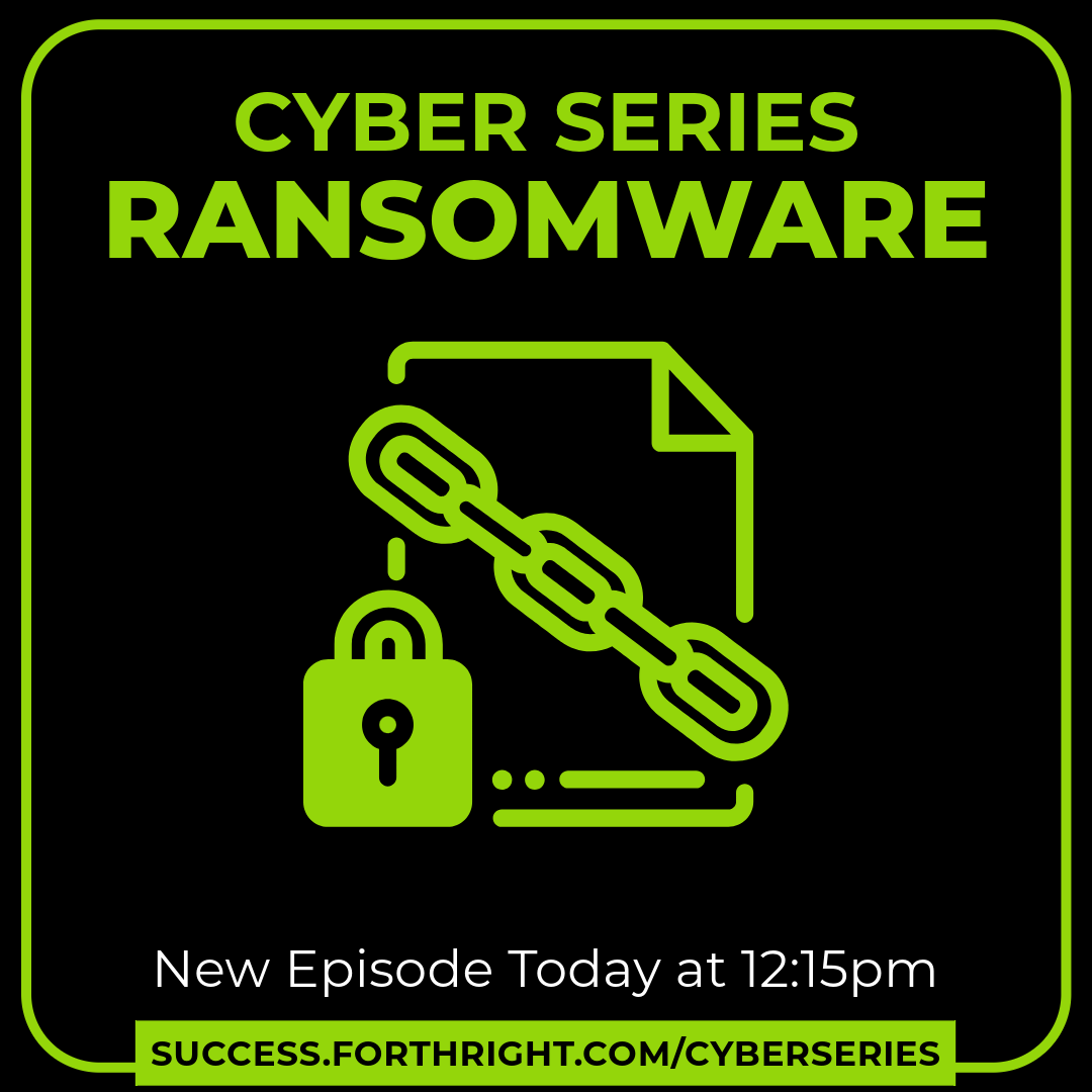 Tune in today for our lunchtime cyber series! Today we are talking about ransomware!

Save your seat here: hubs.la/Q02FLB4H0

#RansomwareAwarenessMonth