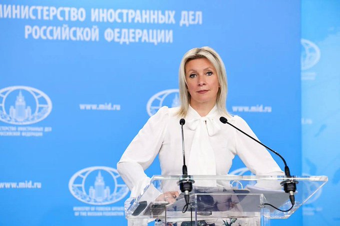 Russian Foreign Ministry Spokeswoman Maria Zakharova