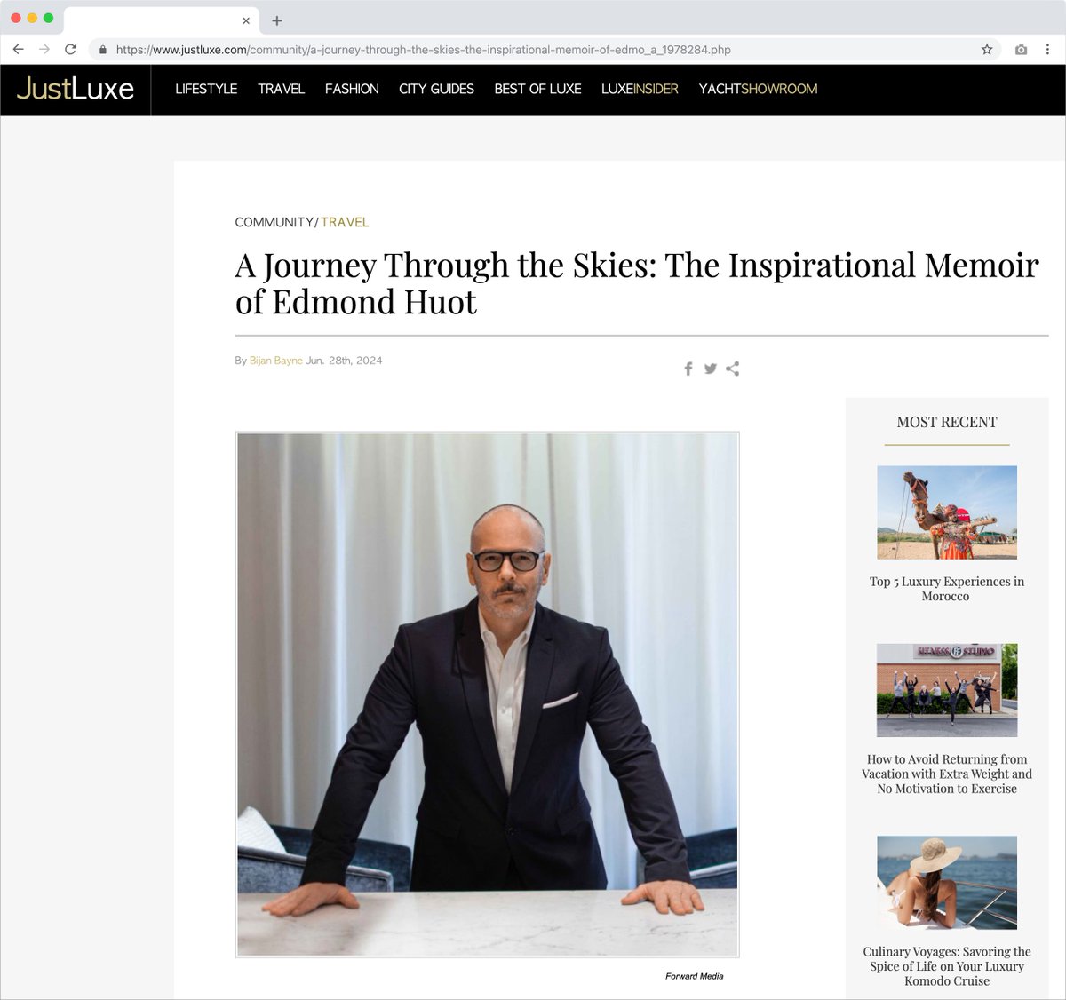 Just read the inspiring memoir of Edmond Huot, a journey through the skies that captures the essence of design and innovation! 🚀✈️ Dive into his incredible story here: [link] #Aviation #Design #Innovation #Memoir #EdmondHuot

justluxe.com/community/a-jo…