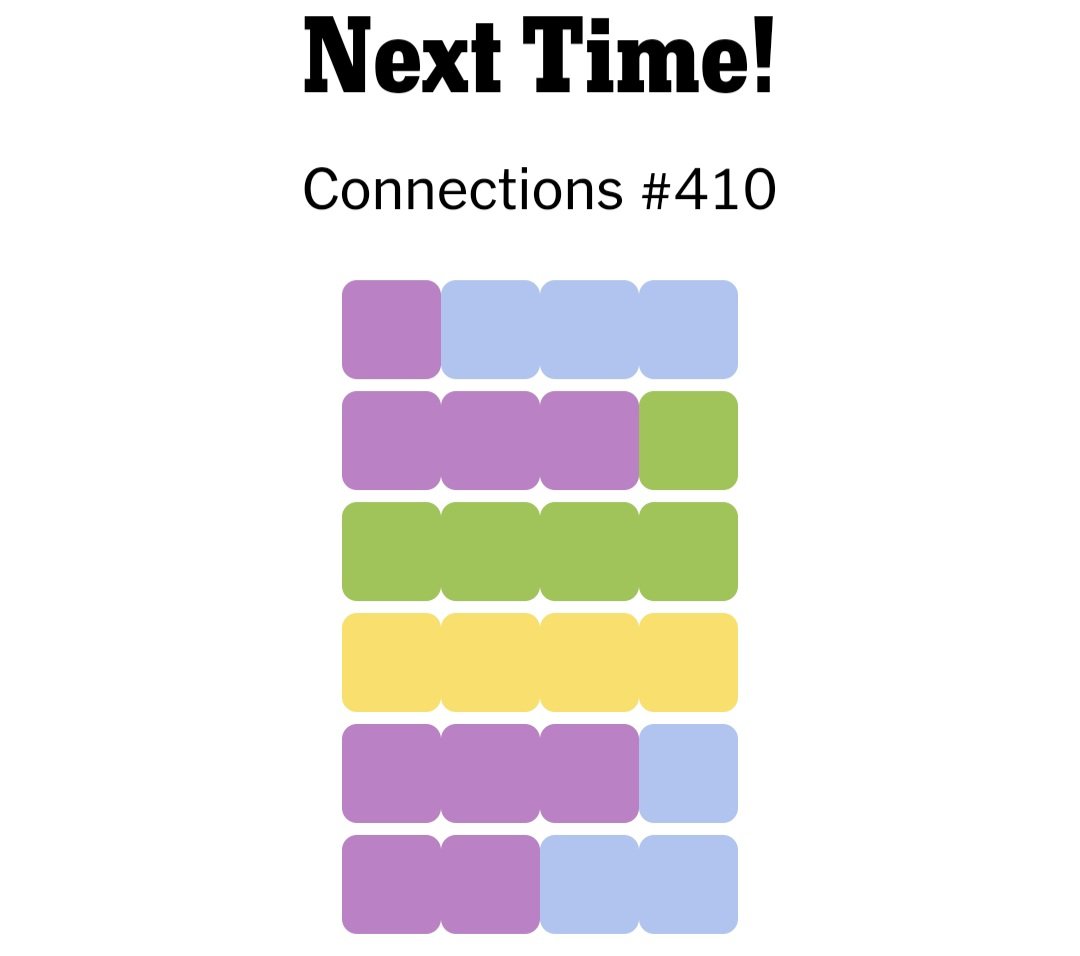 Flicky26's tweet image. Mixed bag today. Happy with Wordle but Connections frustrated me. I knew purple but missed the 4th word @cooks4luv @LindaFothergill @iborgward @Natski82