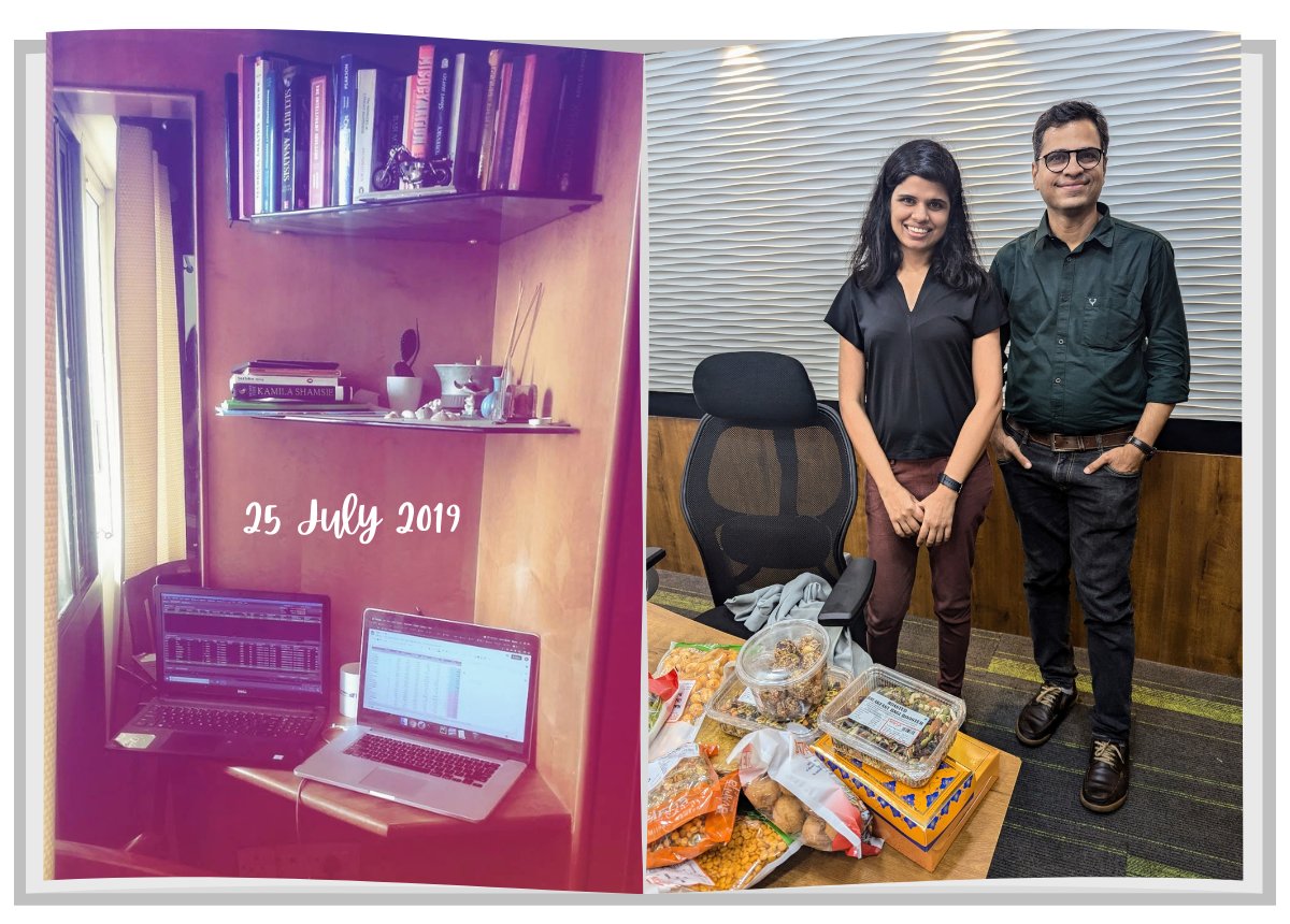It's the five-year anniversary of when I published my first smallcase 🫡

25th July 2019 - I was sitting alone at my tiny desk tracking my tiny portfolios when my SEBI RIA license finally came in, and <a href="/smallcaseHQ/">smallcase</a>  team let me publish my first portfolio.

And rest, like they say,