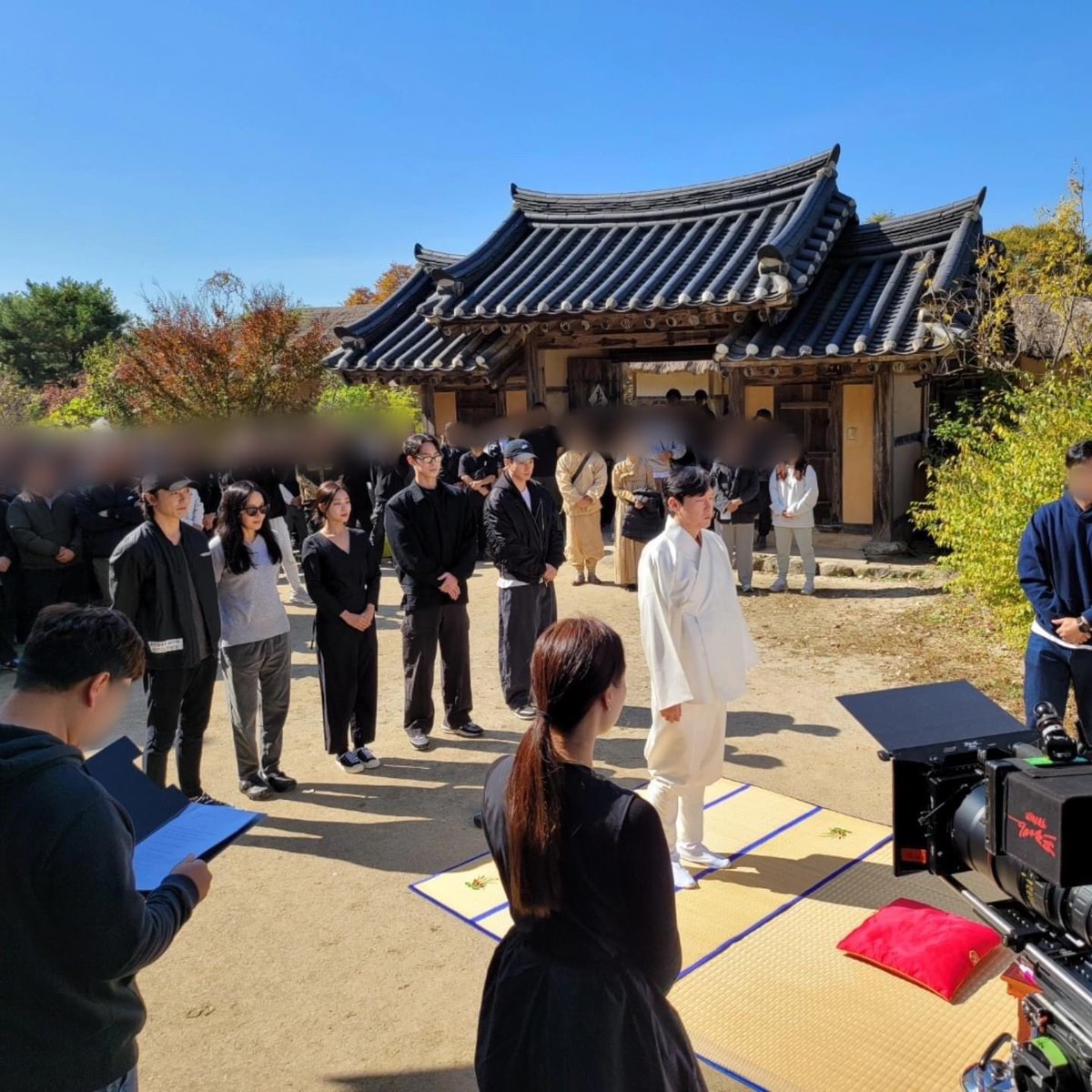 탄금 고사 지내는 심대감