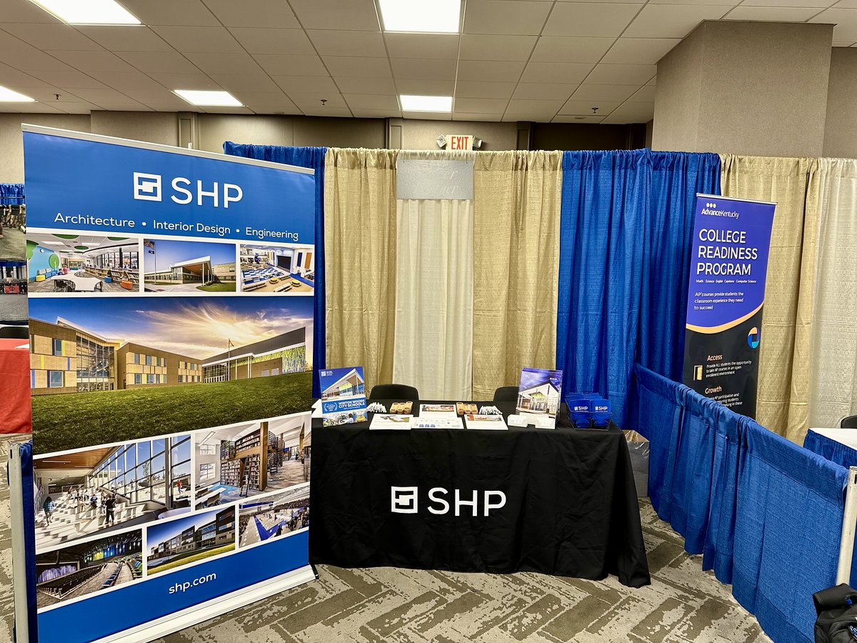 SHP (@shp_design) on Twitter photo It's Day 2 at the <a href="/KASAEdLeader/">Kentucky Assn of School Adm.</a> Conference! If you didn't get a chance yesterday, stop by SHP's booth and say hi to the team. We would love to meet you hear more about how we can help you and your school! It's Day 2 at the <a href="/KASAEdLeader/">Kentucky Assn of School Adm.</a> Conference! If you didn't get a chance yesterday, stop by SHP's booth and say hi to the team. We would love to meet you hear more about how we can help you and your school!