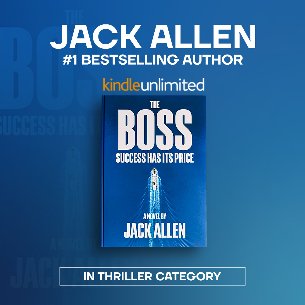 Guess who made it as the #1 BEST-SELLING Author!??

Jack Allen!

Get your copy of 'The Boss' now!

jackallenbooks.com

#jackallen #thebosssuccesshasitsprice #theboss #book #books #mafia #gangsters #russian #fiction #stackofbooks #bookhaul #authors #writers