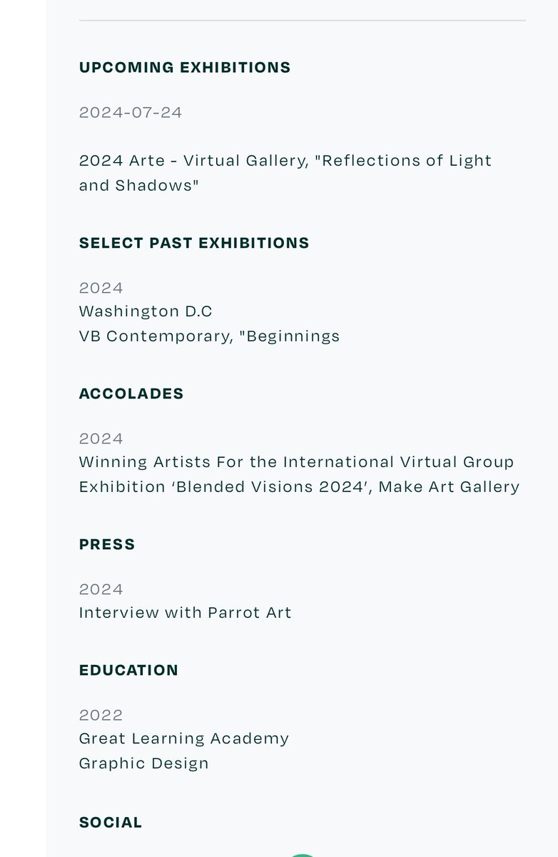 irfanajvazi_'s tweet photo. Excited to share that I’ve been accepted as an artist member of @PartialGallery! 🎨 Thrilled to join this amazing community of artists. Check out my profile here: [https://t.co/bfU0LCpVtD] https://t.co/QSyGYKDHwM  #PartialGallery #ArtistMember #artcommunity https://t.co/1g5mt1G34P