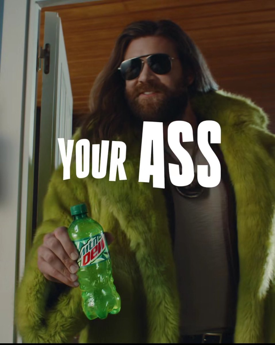 Funkmaster__V's tweet photo. The new Mountain Dew spokesman looks like someone combined Big Luke and Funkmaster V, made them evil and removed good taste. #bignfunkyproductions #mountaindew #yourass https://t.co/b08qANqAFl