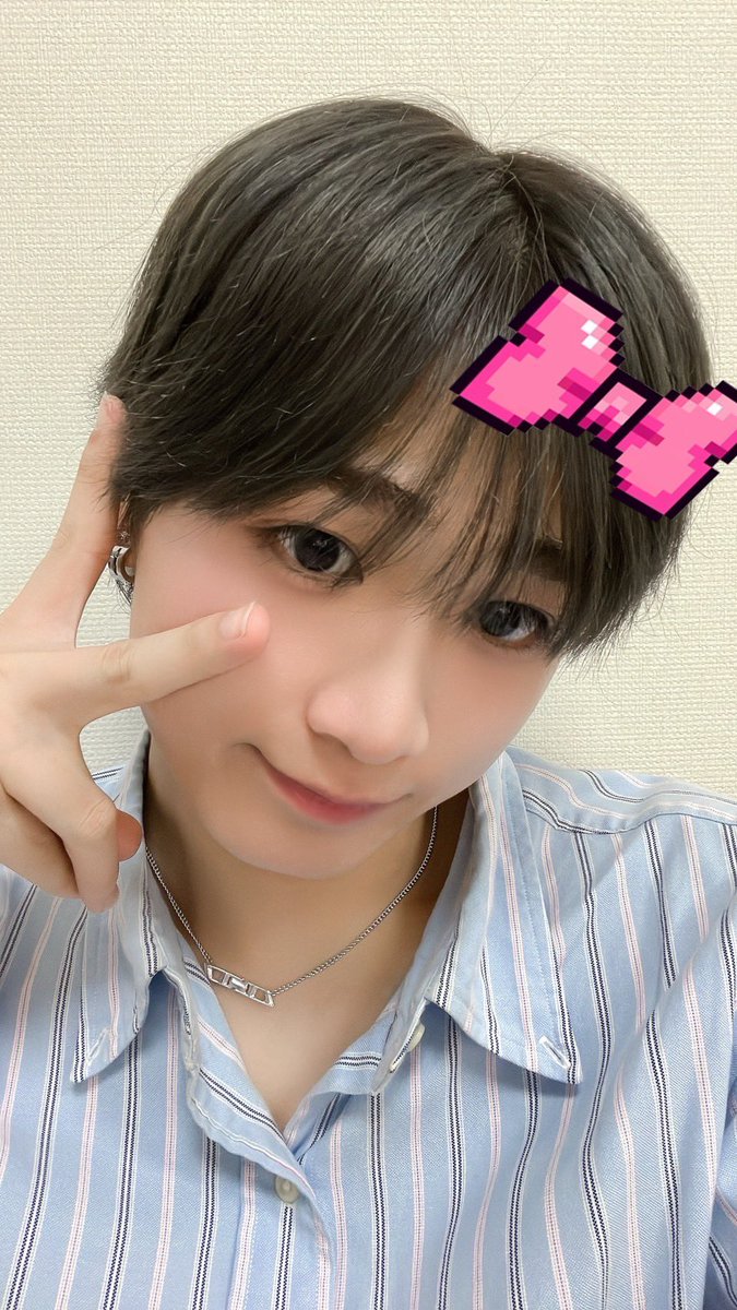田中笑太郎] 髪暗くシマシタ🖤❕ なるくんとエフェクトで遊んでた笑