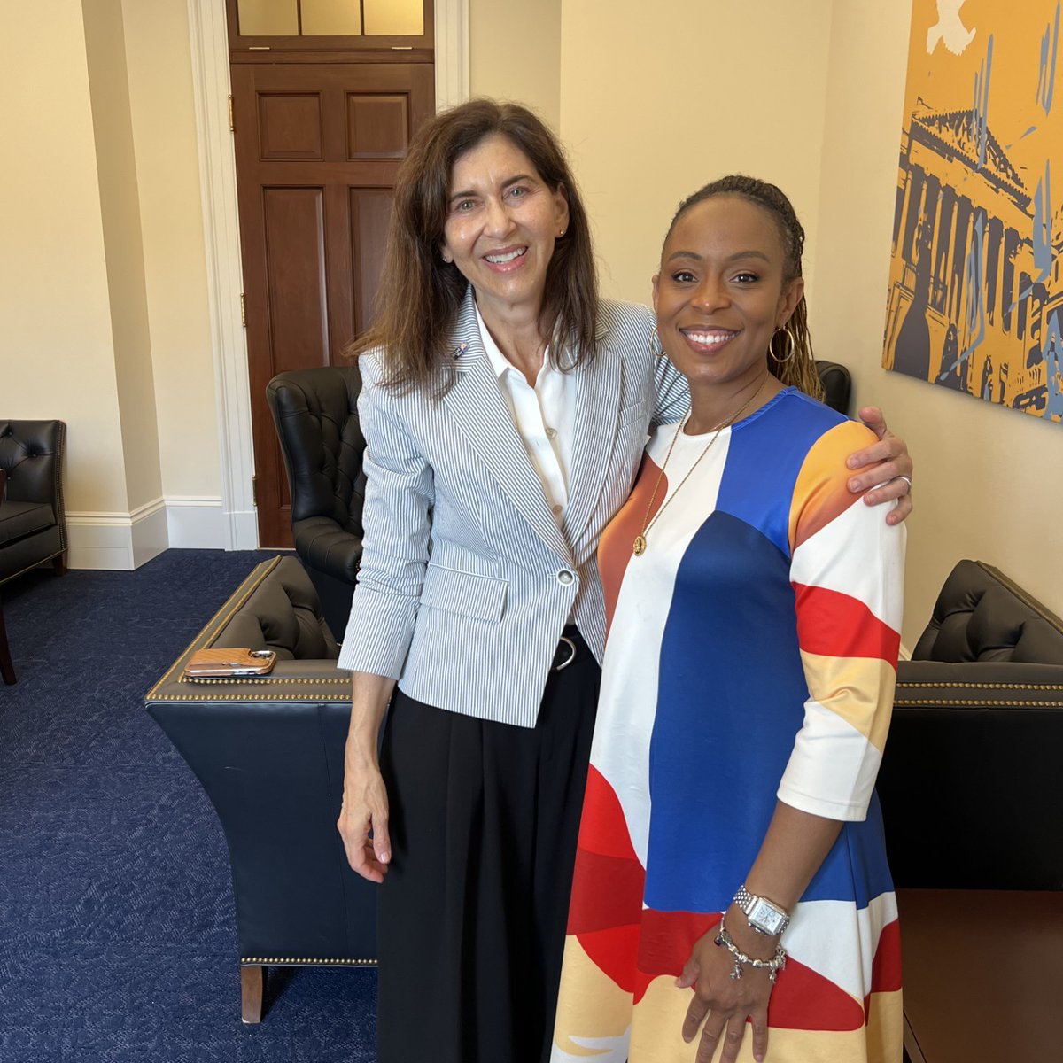 I so enjoyed catching up with Congresswoman <a href="/RepShontelBrown/">Rep. Shontel Brown</a> in Washington, D.C. this week. We are so fortunate to have her leadership and partnership as we work to clear the path to good jobs and greater economic opportunity and mobility for all of us!

#UWAdvocate #UnitedWayCLE